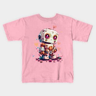 Robot Love Kids T-Shirt